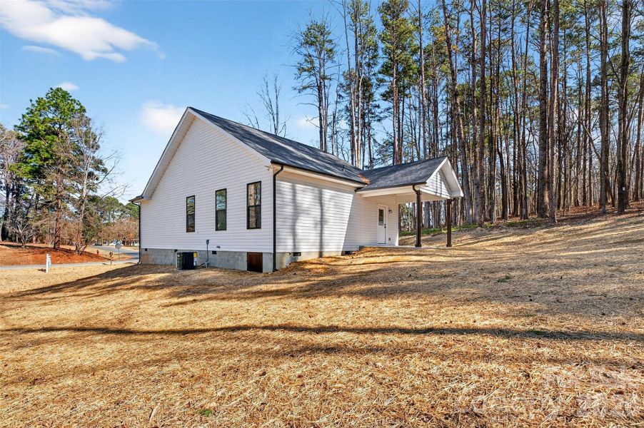 Exterior details and patio area of a home in , Albemarle (Image 4).