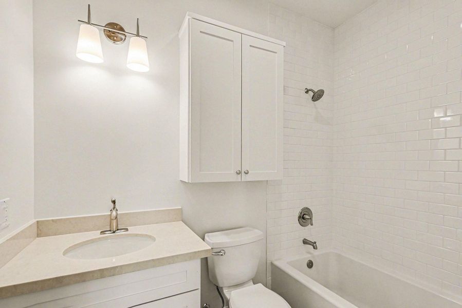 Furnished interior view inside a new home in , Houston (Image 13).