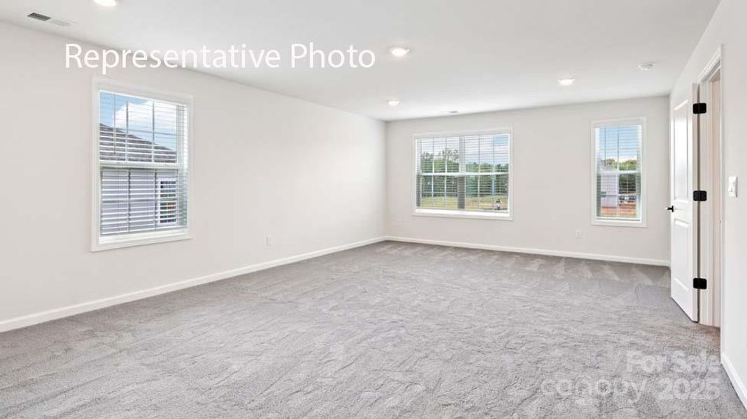 Spacious, unfurnished interior of a new home in Sanctuary at Southgate, Indian Trail (Image 30).