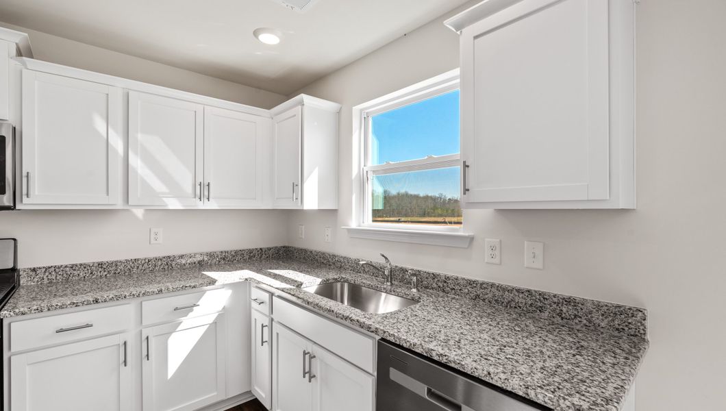 Representative furnished interior of a home built from the Shane by D.R. Horton in Lightwood Cottages, Moore (Image 8).