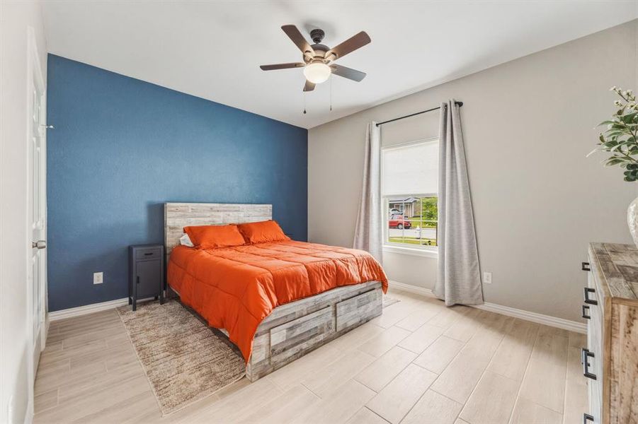 Furnished interior view inside a new home in , Fort Worth (Image 11).