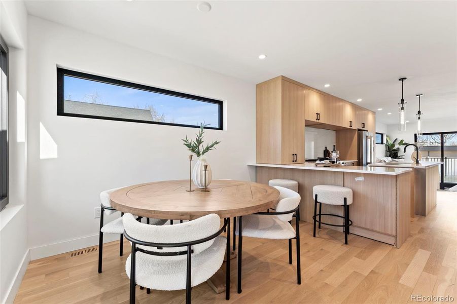 Furnished interior view inside a new home in , Denver (Image 15). Furnished interior view inside a new home in , Denver (Image 15).