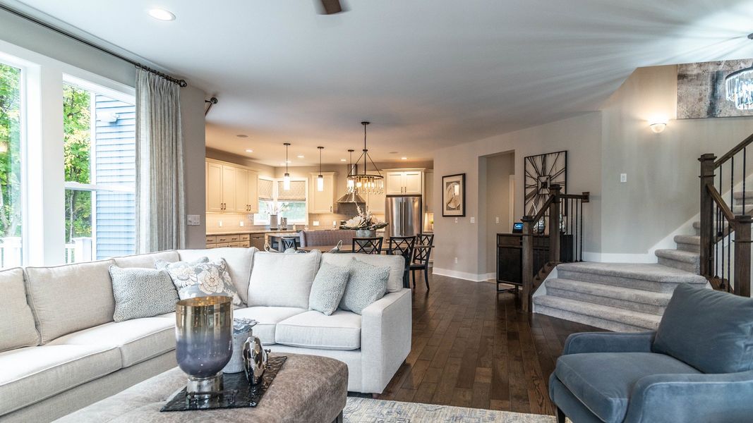 Representative furnished interior of a home built from the The Yorkshire by Norfolk Homes in Coronado Estates, Jackson (Image 14).