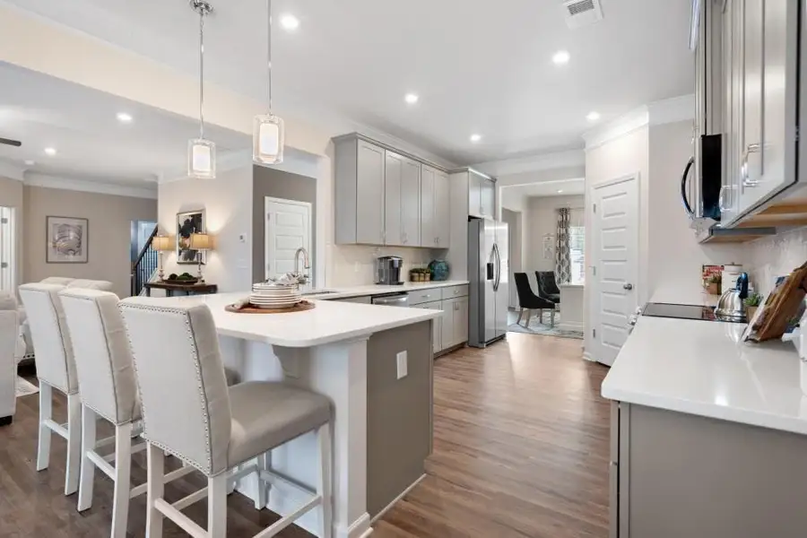 Furnished interior view inside a new home in Jones Ridge, Dallas (Image 9).