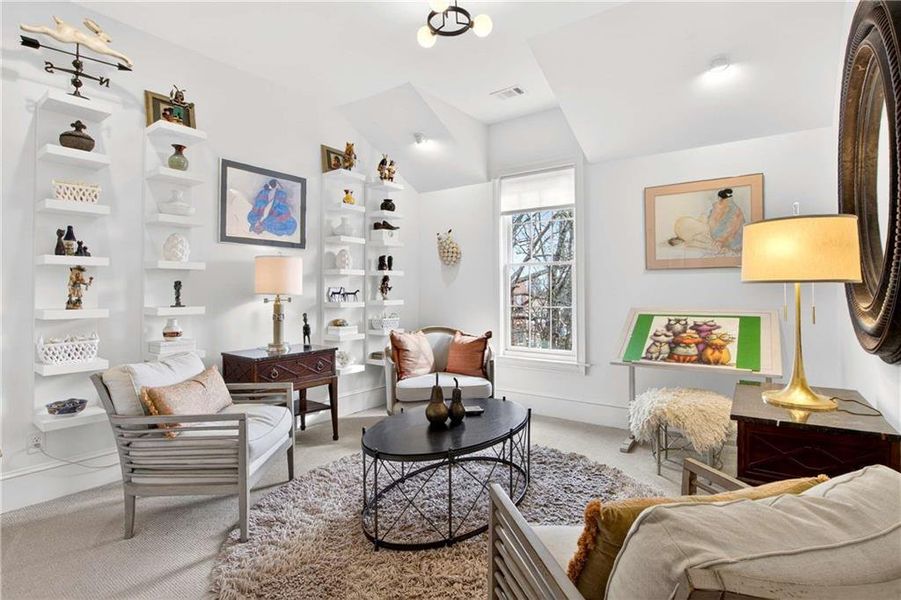 Furnished interior view inside a new home in , Roswell (Image 28).
