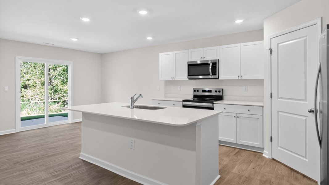 Furnished interior view inside a new home in Olive Branch, Clayton (Image 9).
