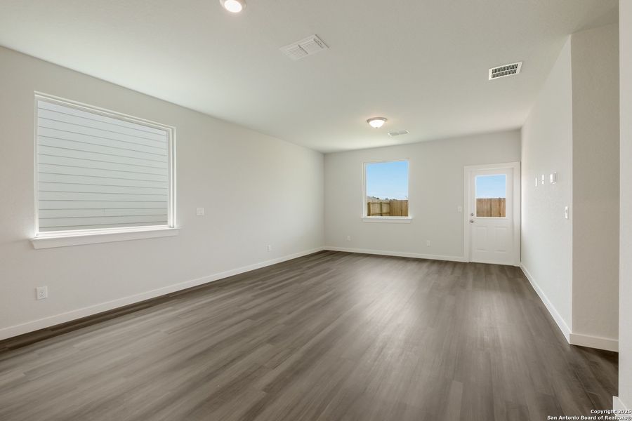 Spacious, unfurnished interior of a new home in Talley Fields, San Antonio (Image 26). Spacious, unfurnished interior of a new home in Talley Fields, San Antonio (Image 26).