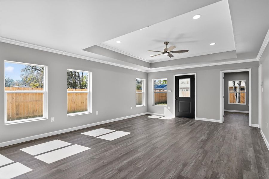 Spacious, unfurnished interior of a new home in , Cleveland (Image 26).