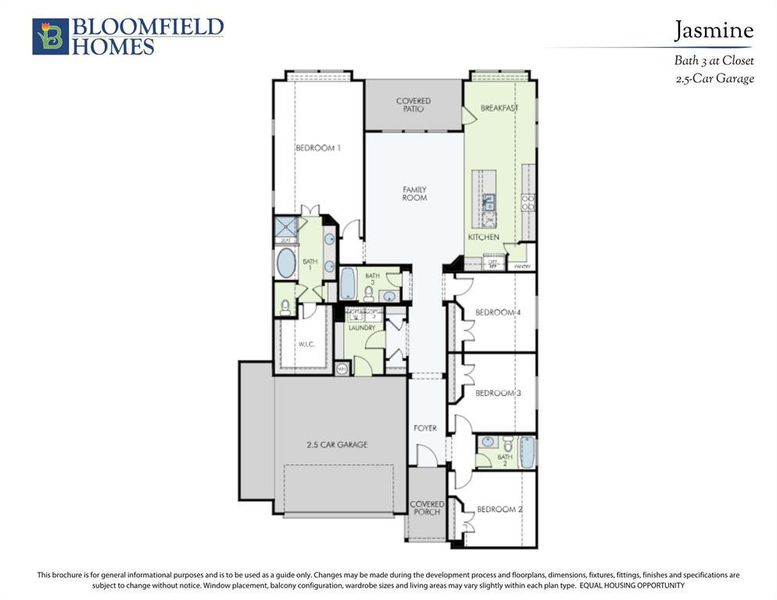 2D floor plan layout of this home in Maplewood, Glenn Heights, TX (Image 2).