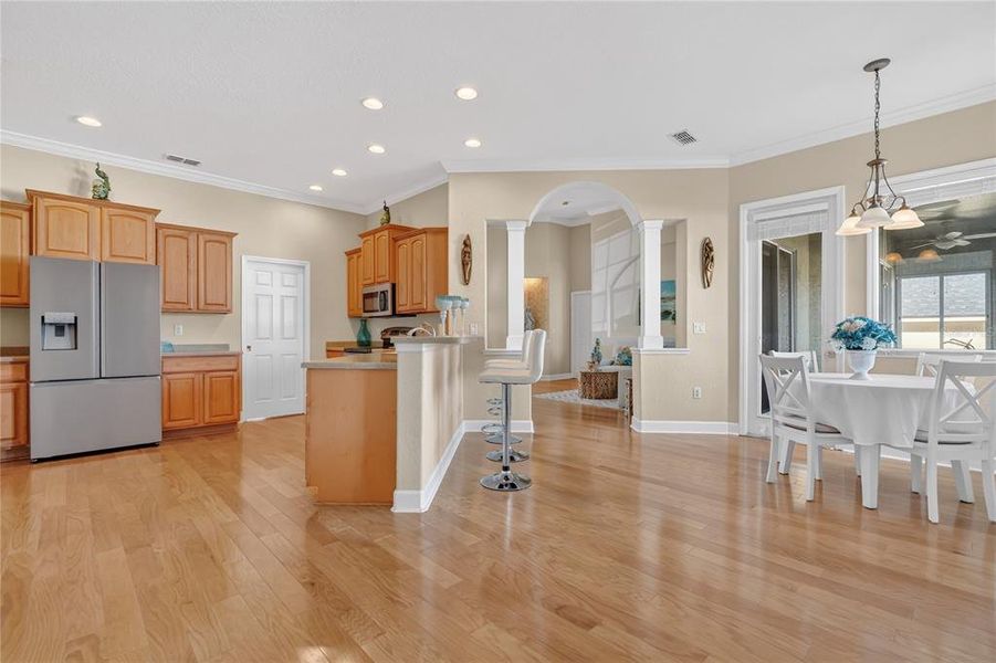 Furnished interior view inside a new home in , Lakeland (Image 30). Furnished interior view inside a new home in , Lakeland (Image 30).