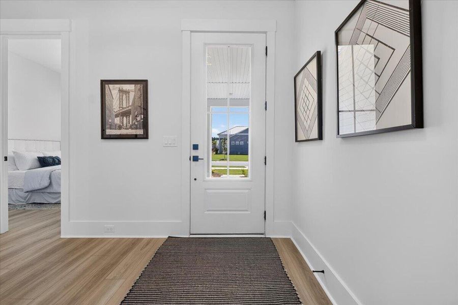 Spacious, unfurnished interior of a new home in Summerwind Crossing at Lakes of Cane Bay, Summerville (Image 23).