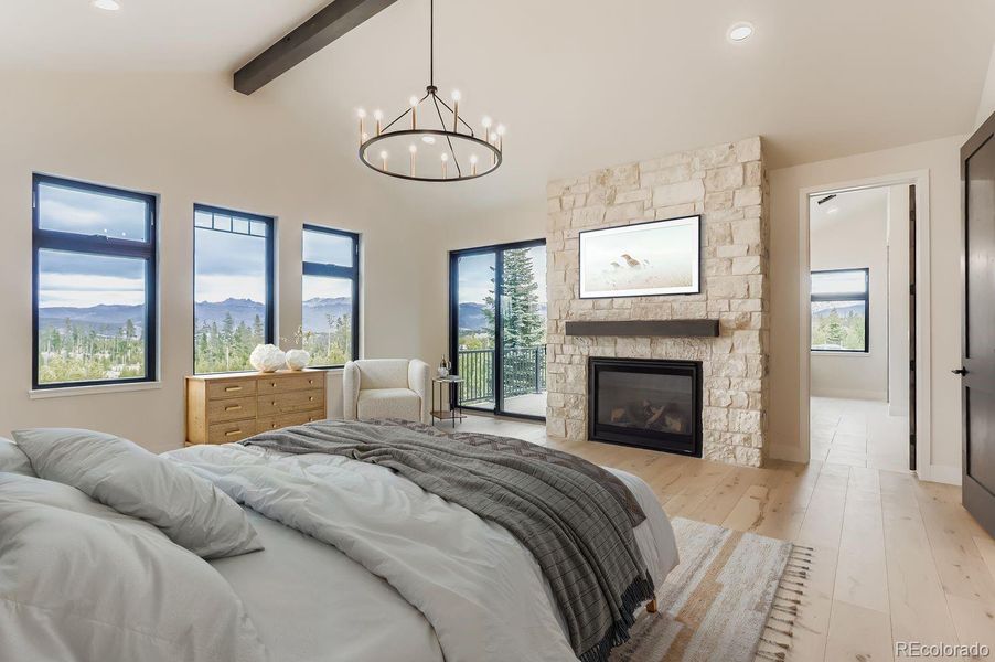 Furnished interior view inside a new home in , Tabernash (Image 9).