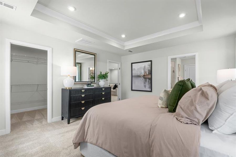 Representative furnished interior of a home built from the Charles by Ryan Homes in East Lake, Leland (Image 25). Representative furnished interior of a home built from the Charles by Ryan Homes in East Lake, Leland (Image 25).