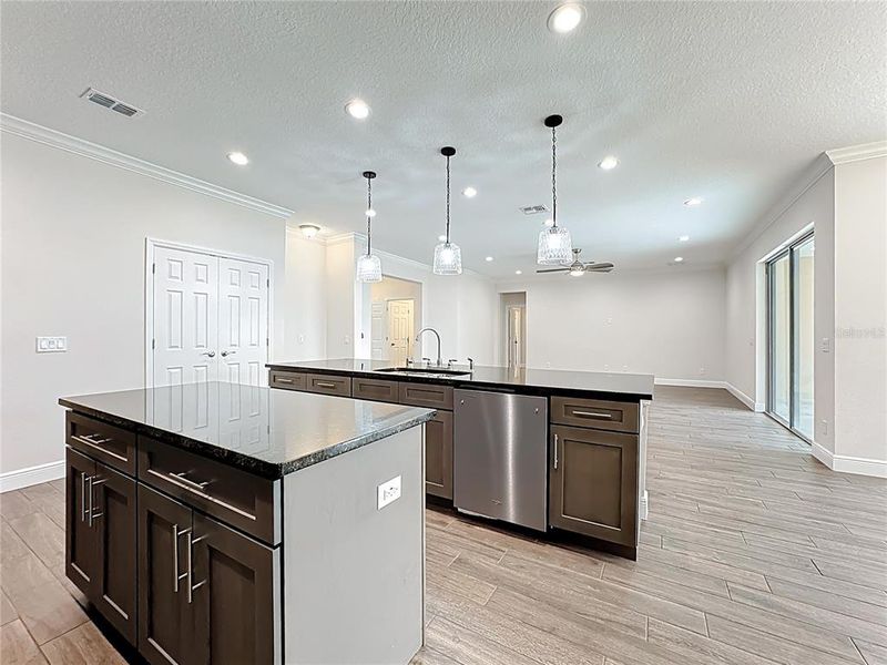 Furnished interior view inside a new home in , Orlando (Image 39).
