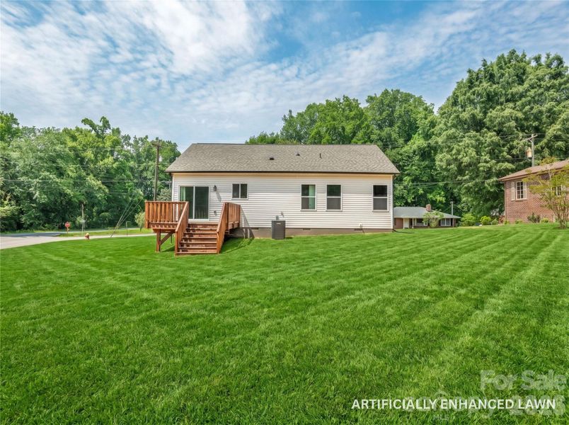 Exterior details and patio area of a home in , Cherryville (Image 4).