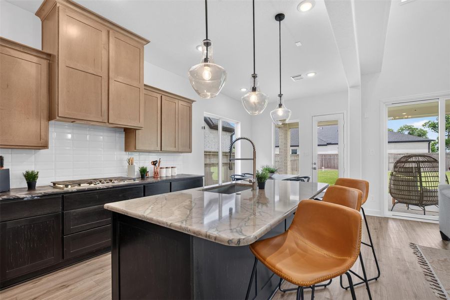 Furnished interior view inside a new home in , Missouri City (Image 27).