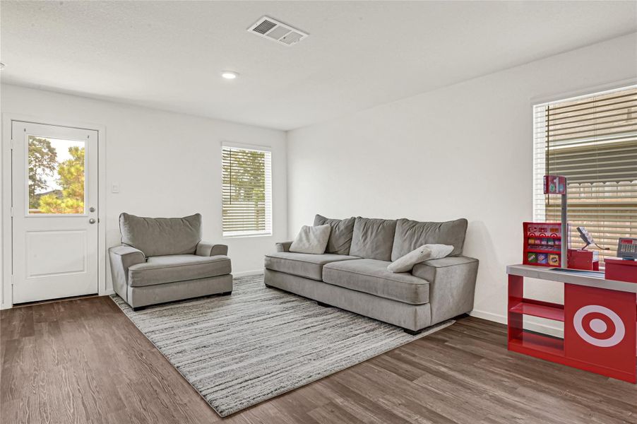 Furnished interior view inside a new home in Presswoods, Splendora (Image 12).