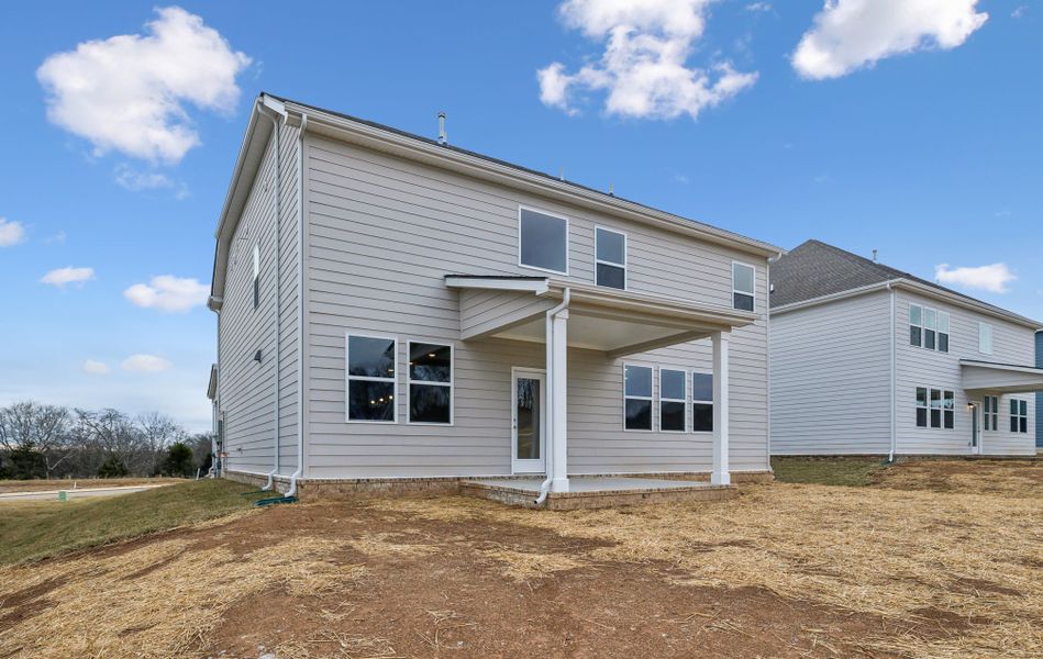 Front exterior of a new home in Willow Landing, Mount Juliet, TN, highlighting curb appeal (Image 22).