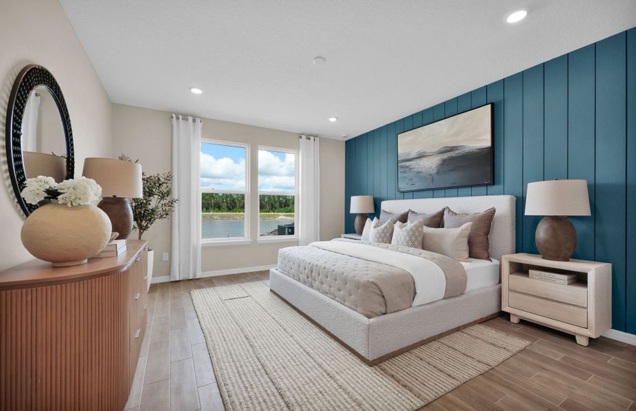 Furnished interior view inside a new home in Fiddler's Cove, Kingsland (Image 5).