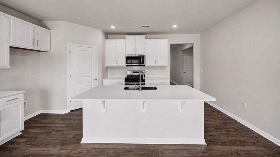 Furnished interior view inside a new home in Meadowview Plantation, Sumter (Image 3).