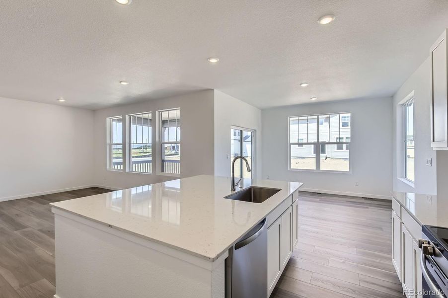 Furnished interior view inside a new home in Riano Ridge: The Monarch Collection, Loveland (Image 3).