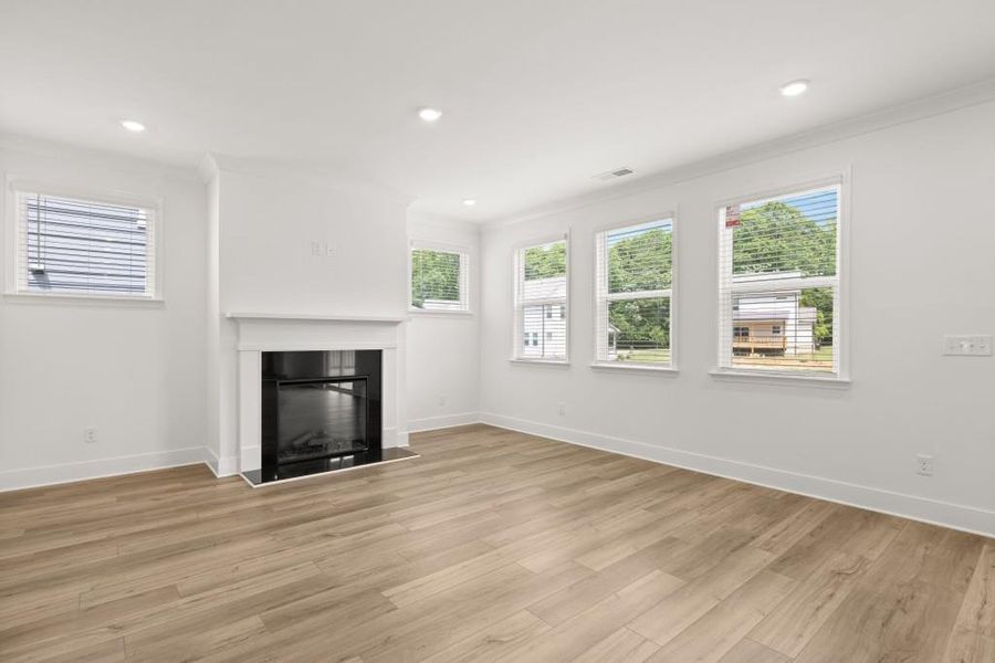Spacious, unfurnished interior of a new home in Willow Creek, Watkinsville (Image 42).