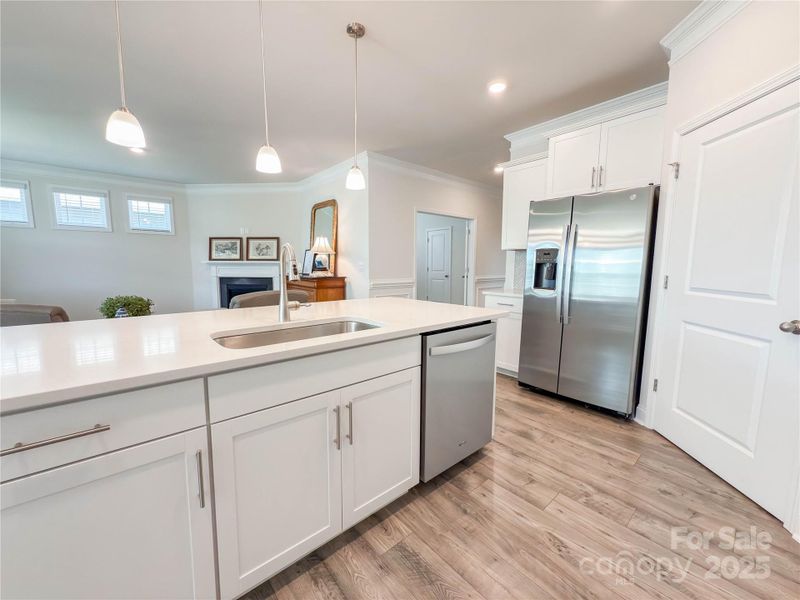 Furnished interior view inside a new home in Brookside, Troutman (Image 23).