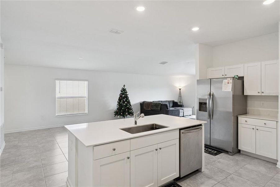 Furnished interior view inside a new home in Lawson Dunes, Haines City (Image 13).