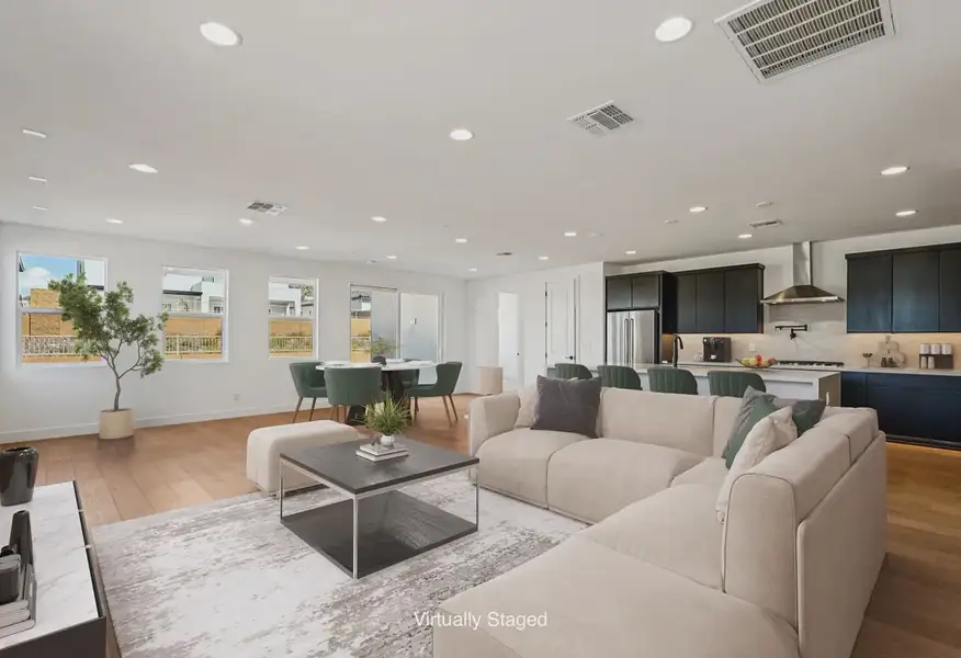 Virtually Staged Great Room - 3 of 13