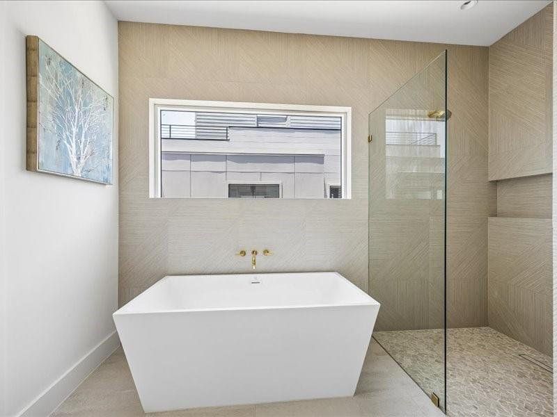 Furnished interior view inside a new home in , Houston (Image 29).