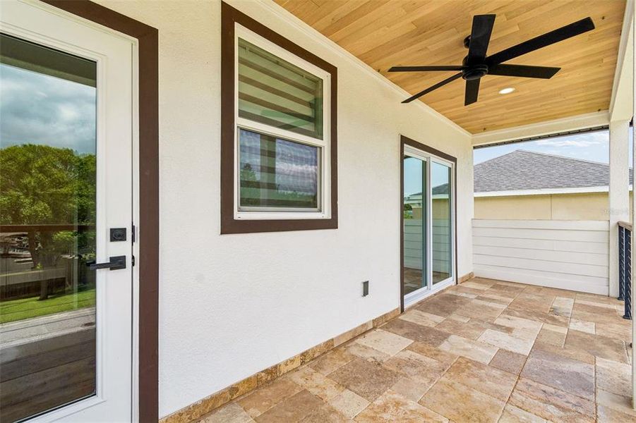 Exterior details and patio area of a home in , Safety Harbor (Image 53). Exterior details and patio area of a home in , Safety Harbor (Image 53).