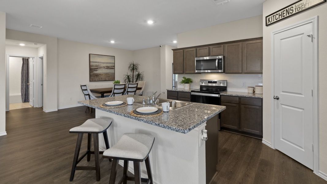 Furnished interior view inside a new home in The Reserve at Timber Creek, Lindale (Image 29).