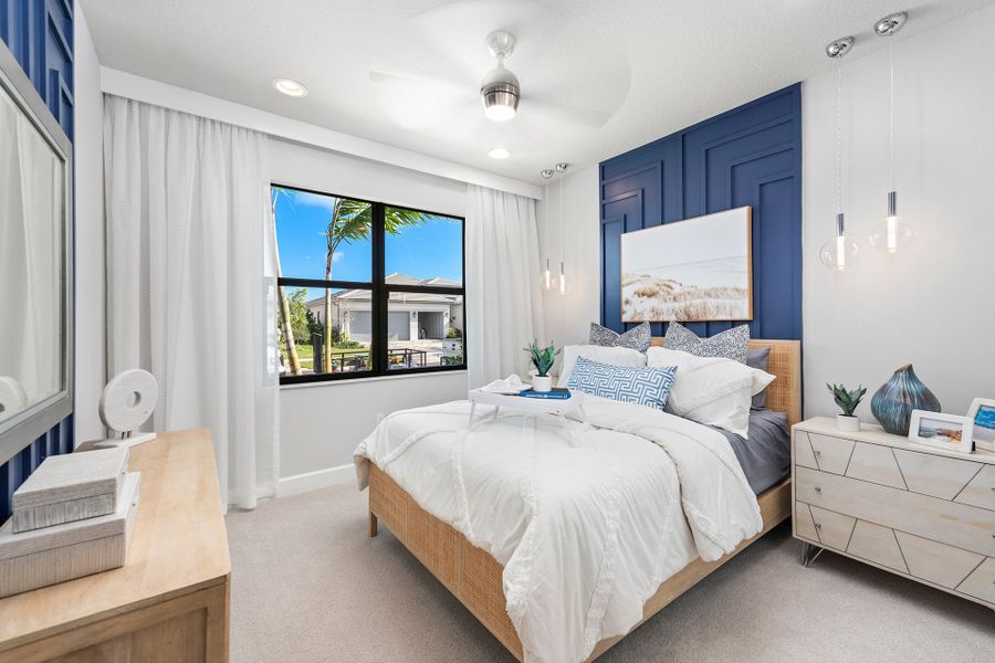Representative furnished interior of a home built from the Atlantica by GL Homes in Valencia Parc at Riverland, Port St. Lucie (Image 20).