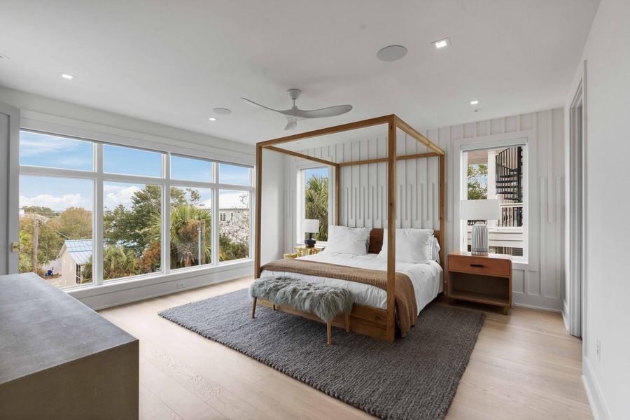 Furnished interior view inside a new home in , Isle Of Palms (Image 16).