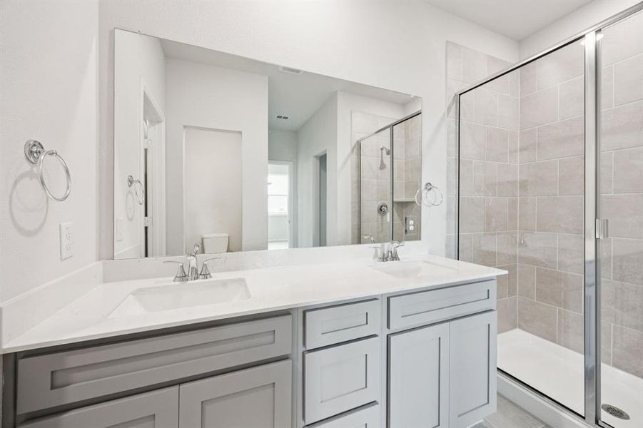 Furnished interior view inside a new home in Bellagio, Forney (Image 7).