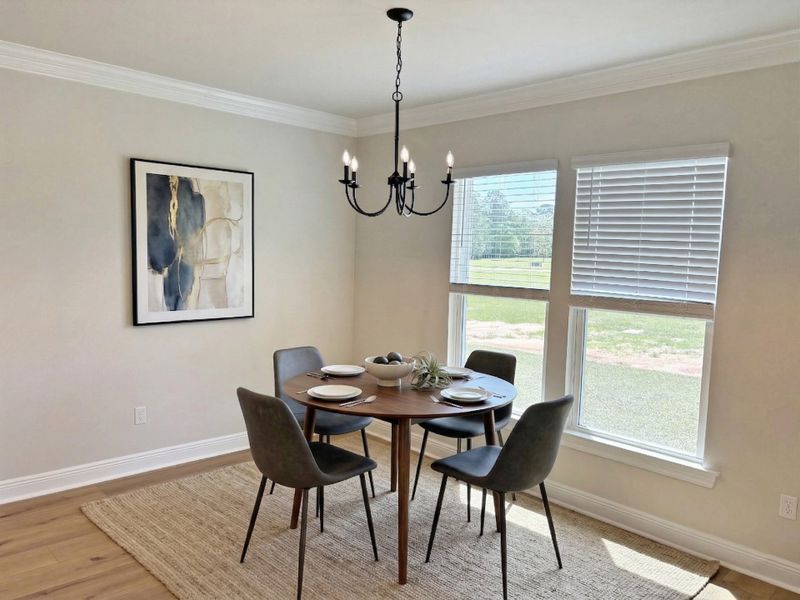 Furnished interior view inside a new home in Houston Place, Crestview (Image 5).
