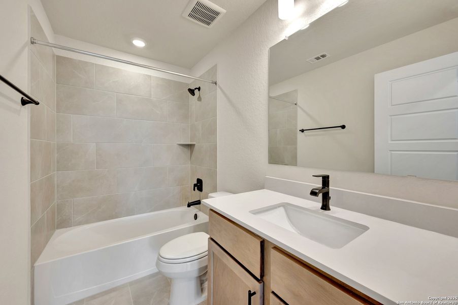 Furnished interior view inside a new home in Mayfair - Select Classic Series, New Braunfels (Image 16).