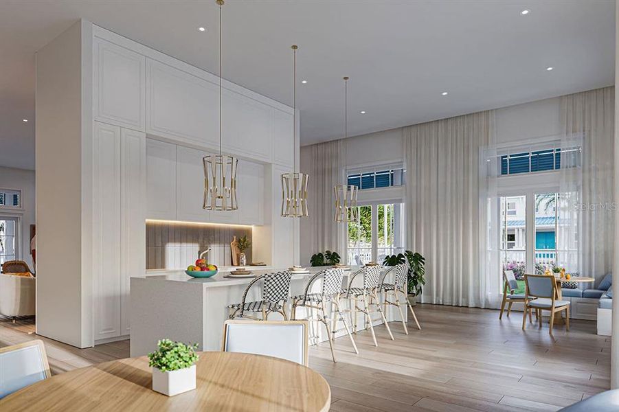 Furnished interior view inside a new home in SeaFlower, Bradenton (Image 4).