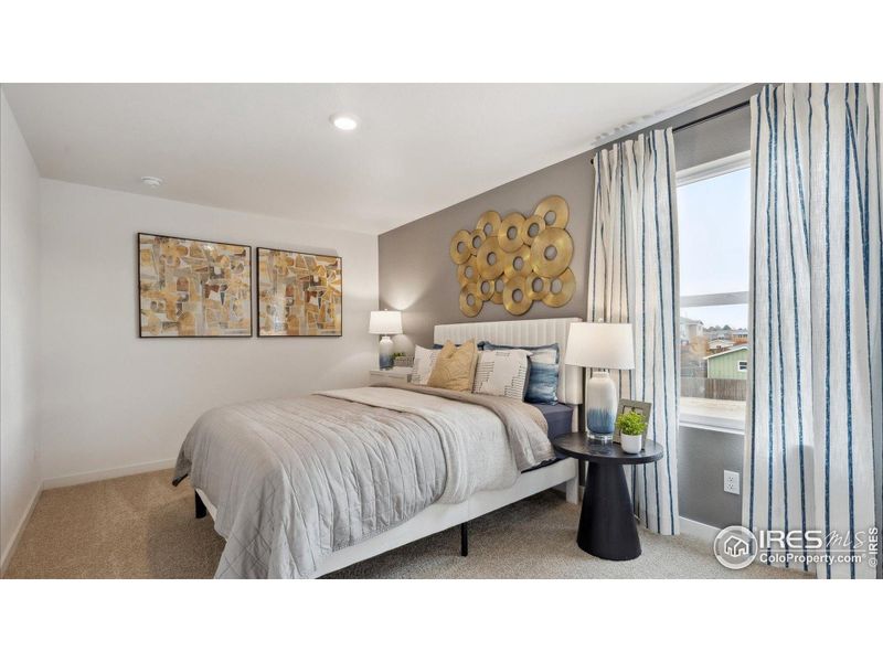 Furnished interior view inside a new home in Lakeside Canyon, Mead (Image 4).
