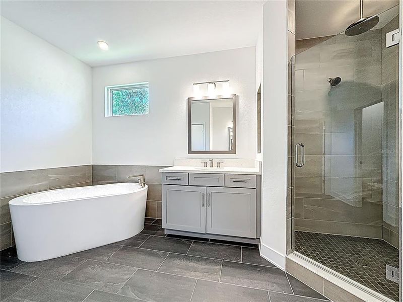 Furnished interior view inside a new home in , Tampa (Image 51). Furnished interior view inside a new home in , Tampa (Image 51).