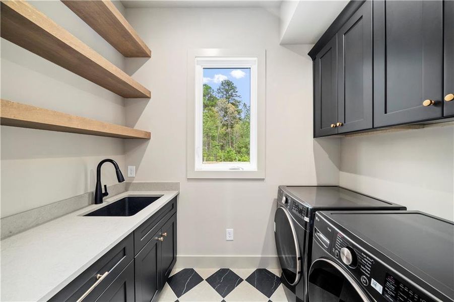 Furnished interior view inside a new home in , Cumming (Image 11).