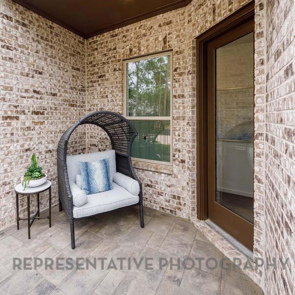 Furnished interior view inside a new home in , Cypress (Image 4).