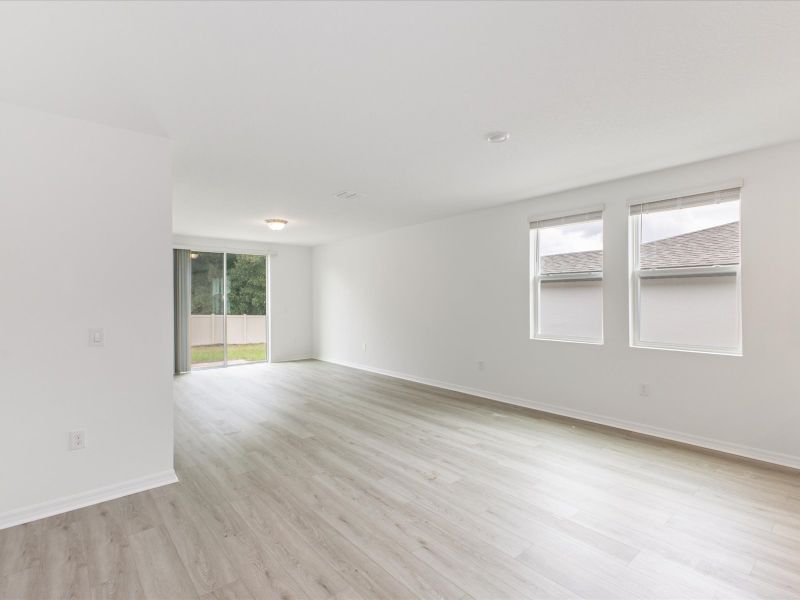 Dining room in the Daphne floorplan at 2343 White Tail Street