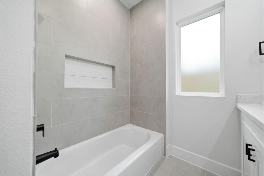 Furnished interior view inside a new home in , Houston (Image 11).