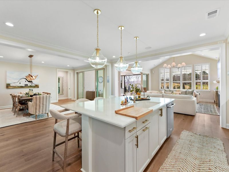 Representative furnished interior of a home built from the Monterey by Classica Homes in Riverchase Estates, Lancaster (Image 15).