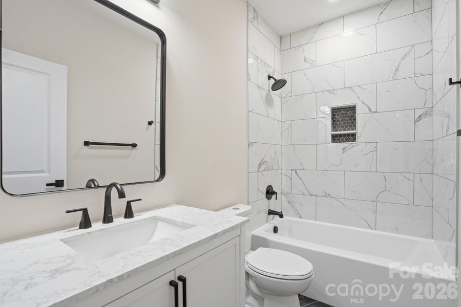 Furnished interior view inside a new home in , Concord (Image 6).