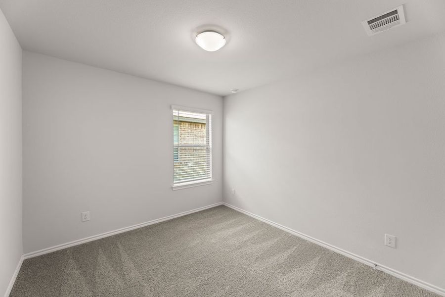 Front exterior of a new home in Northspur, Terrell, TX, highlighting curb appeal (Image 24). Front exterior of a new home in Northspur, Terrell, TX, highlighting curb appeal (Image 24).
