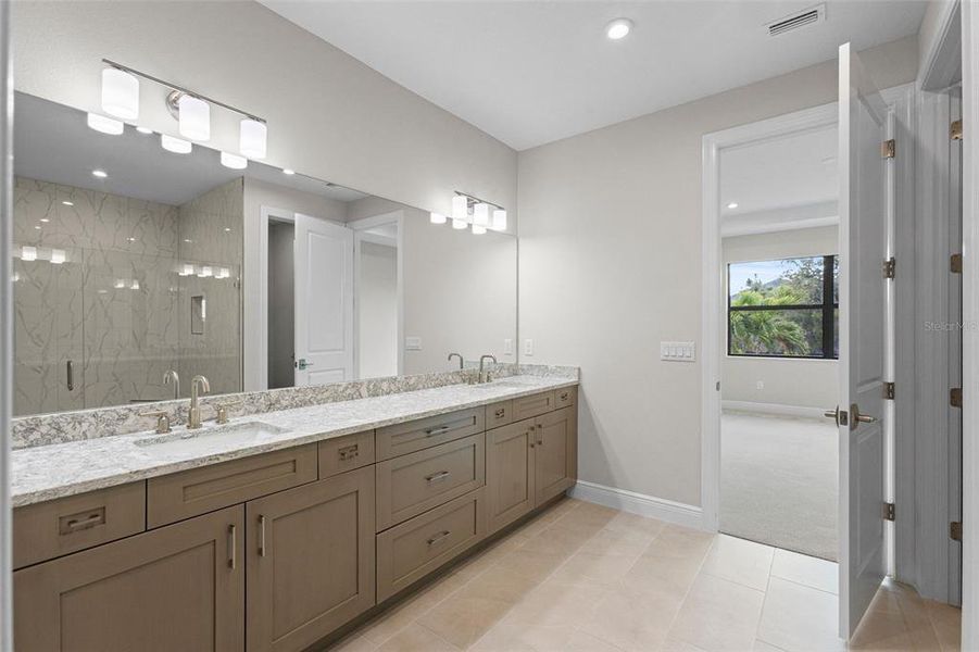 Furnished interior view inside a new home in Woodland Preserve, Parrish (Image 6). Furnished interior view inside a new home in Woodland Preserve, Parrish (Image 6).