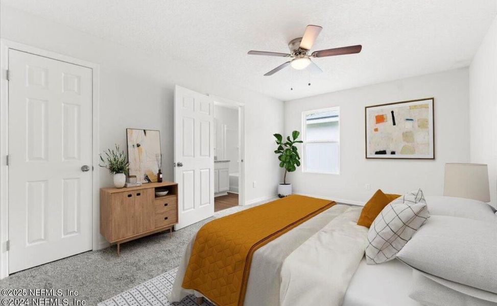 Furnished interior view inside a new home in , Jacksonville (Image 6). Furnished interior view inside a new home in , Jacksonville (Image 6).