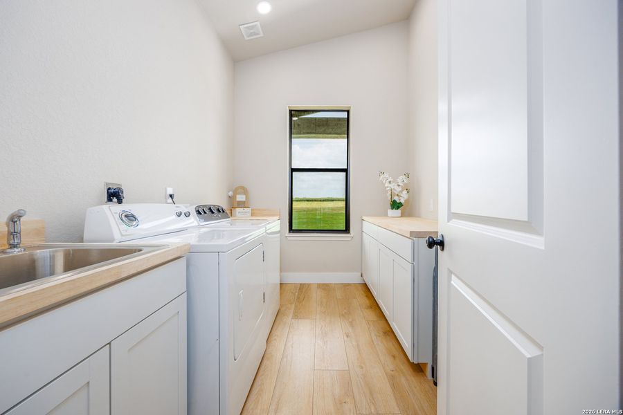 Furnished interior view inside a new home in , San Antonio (Image 9).